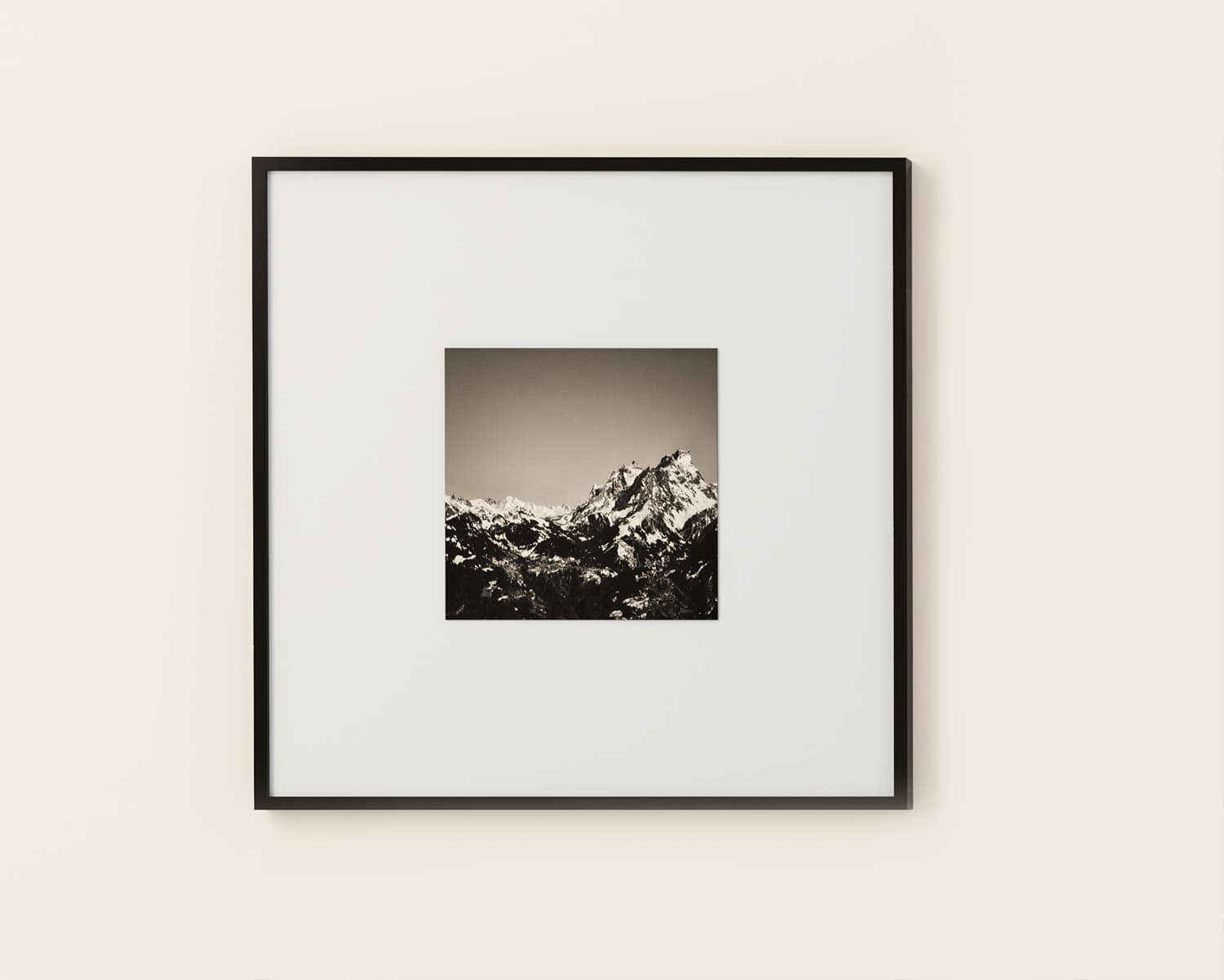 Framed artwork